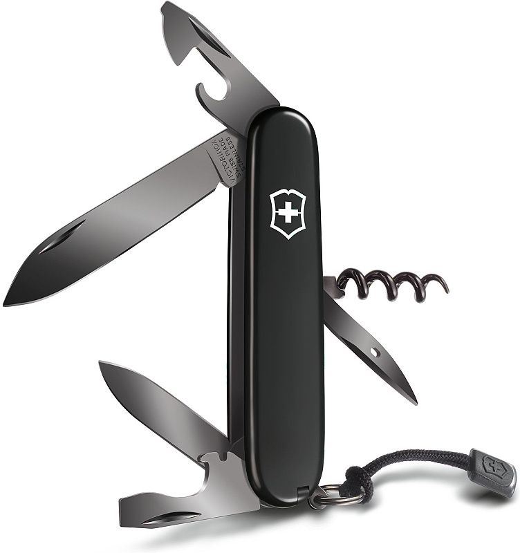 VICTORINOX Zatvárací nôž SPARTAN - onyx black (1.3603.31P)