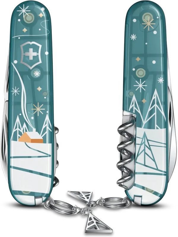 VICTORINOX Zatvárací nôž SPARTAN LE 2024 - winter magic (1.3603.T21E1)