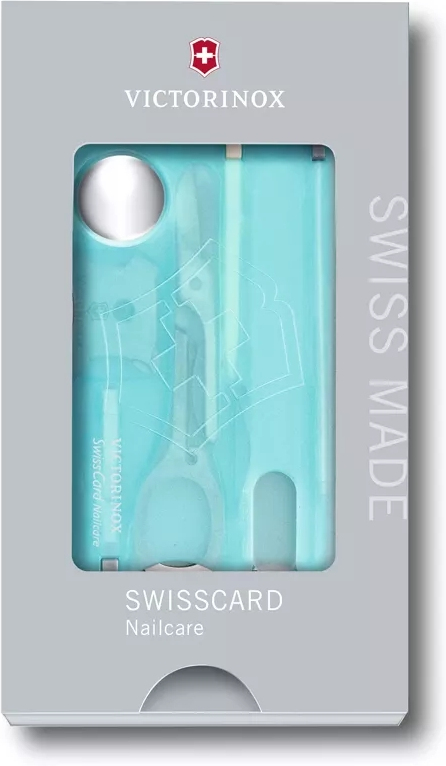 VICTORINOX SWISS CARD NailCare - pale blue (0.7240.T21)