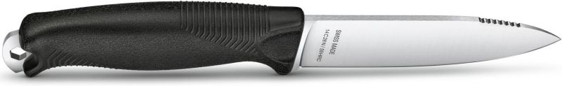 VICTORINOX Nôž s pevnou čepeľou Venture - black (3.0902.3)