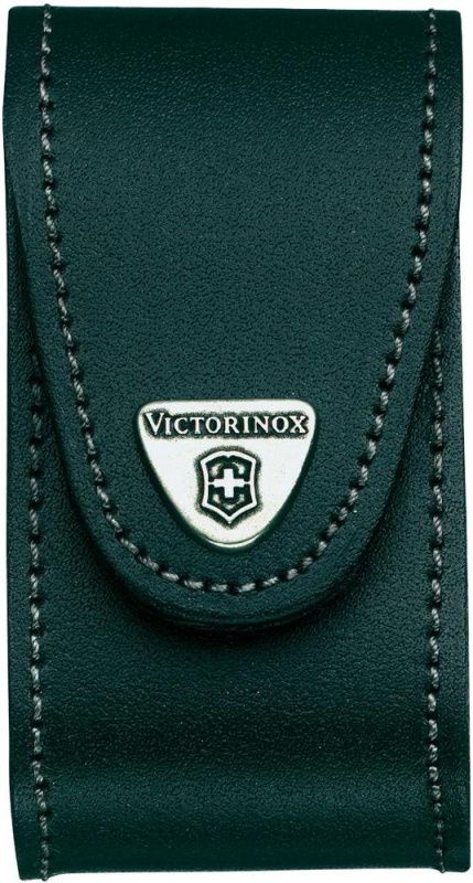 VICTORINOX Kožené puzdro široké - čierne (4.0521.3)