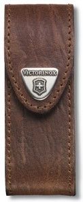 VICTORINOX Kožené puzdro pre vreckové nože veľkosti 91 mm - hnedé (4.0543)