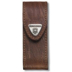 VICTORINOX Kožené puzdro pre vreckové nože veľkosti 91 mm - hnedé (4.0543)