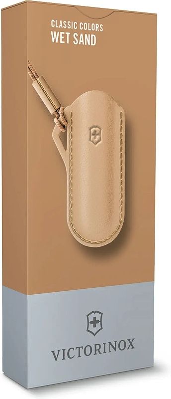 VICTORINOX Kožené puzdro - wet sand (4.0670.49)