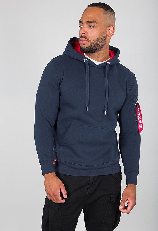 ALPHA INDUSTRIES Mikina RBF II Hoody - new navy (198352/435)