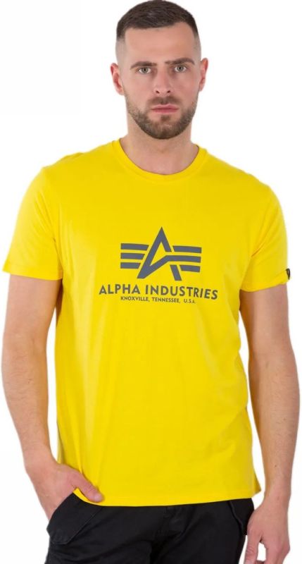 ALPHA INDUSTRIES Tričko BASIC - empire yellow (100501/465)