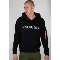 ALPHA INDUSTRIES Mikina RBF Moto - čierna (116337/03)