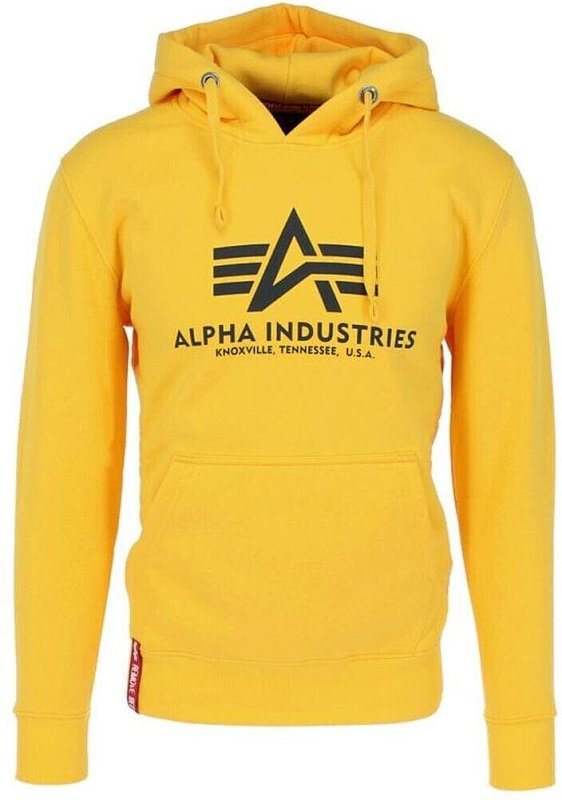 ALPHA INDUSTRIES Mikina Basic Hoody - empire yellow (178312/465)