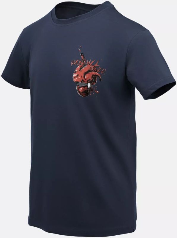 HELIKON Tričko Problem solved! - navy blue (TS-PSD-CO-37)