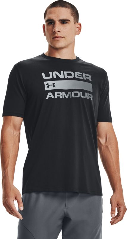 UNDER ARMOUR Tričko Team Issue Wordmark Ss - čierne (1329582-001)