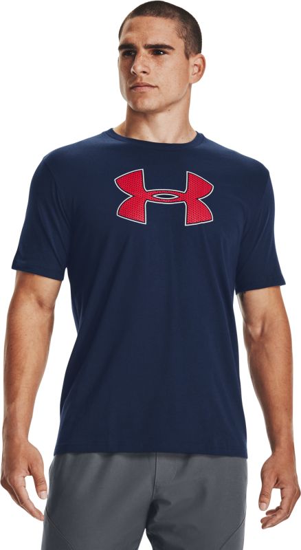 UNDER ARMOUR Tričko Armour Big Logo Ss - modré (1329583-408)