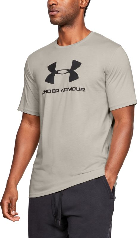 UNDER ARMOUR Tričko Sportstyle Logo Ss - hnedé (1329590-289)