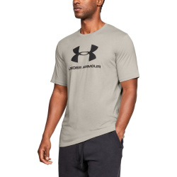 UNDER ARMOUR Tričko Sportstyle Logo Ss - hnedé (1329590-289)