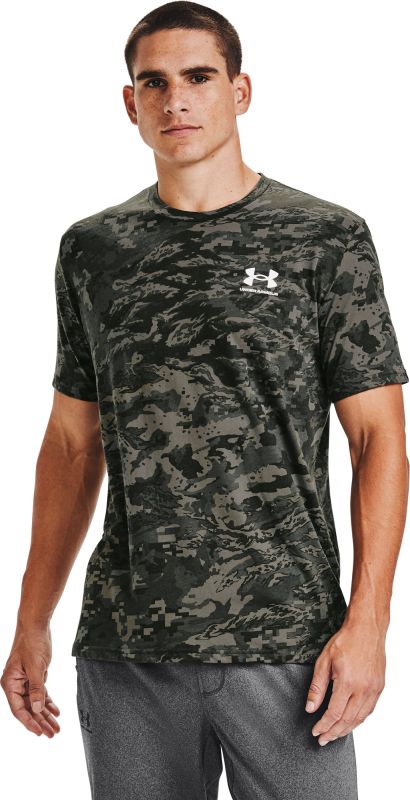 UNDER ARMOUR Tričko ABC Camo SS - zelené (1357727-310)