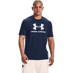 UNDER ARMOUR Tričko Sportstyle Logo Ss - navy (1329590-408)