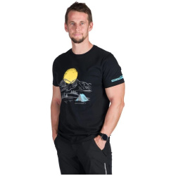 NORTHFINDER Tričko BIRGER - black (108266-269)