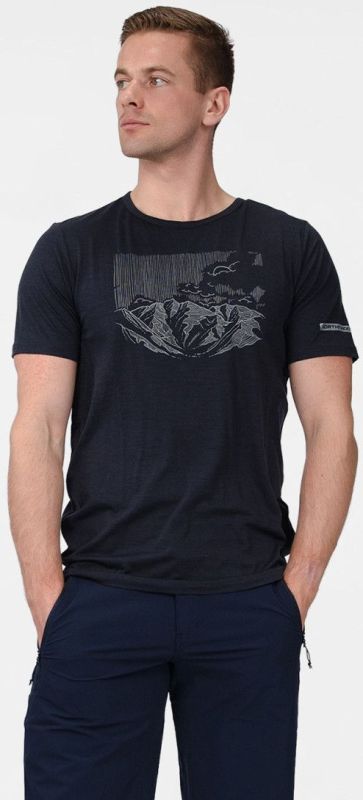 NORTHFINDER Funkčné tričko JIMEN - bluenights (108613-464)