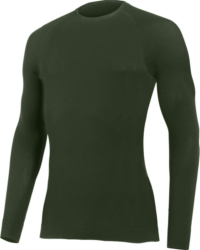 LASTING Funkčné tričko MARBY, dlhý rukáv - green (MARBY-6262)