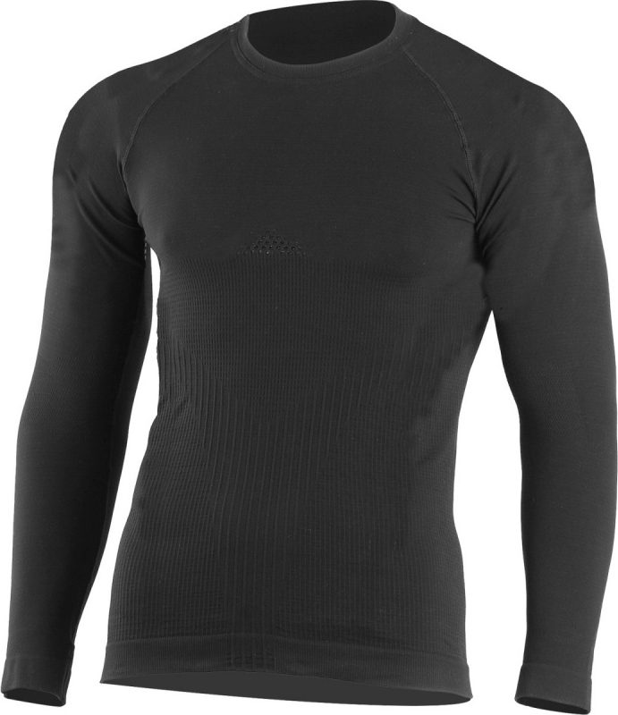 LASTING Funkčné tričko STEM, dlhý rukáv - black (STEM-9090)