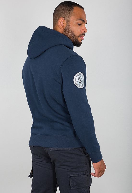 ALPHA INDUSTRIES Mikina NASA RS Hoody - new navy (198313/435)