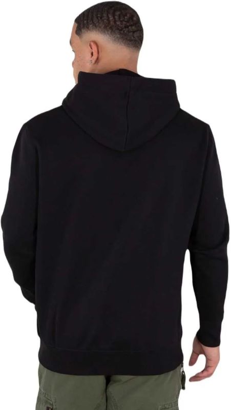 ALPHA INDUSTRIES Mikina Basic Hoody BL - black (178312/03)