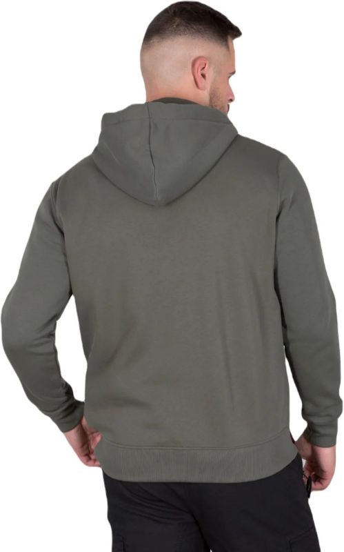 ALPHA INDUSTRIES Mikina Basic Zip Hoody - dark olive (118342/142)