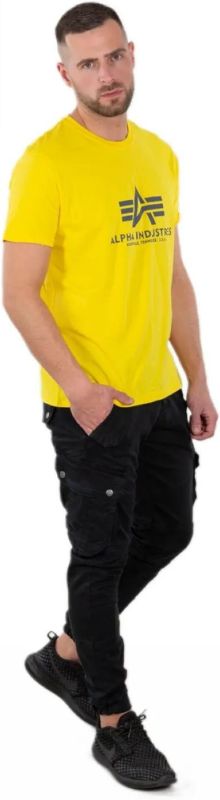 ALPHA INDUSTRIES Tričko BASIC - empire yellow (100501/465)