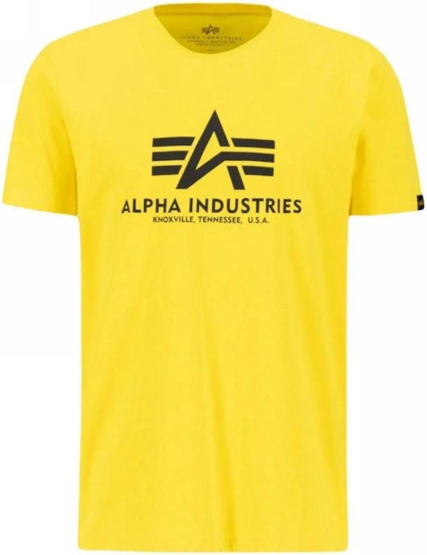 ALPHA INDUSTRIES Tričko BASIC - empire yellow (100501/465)