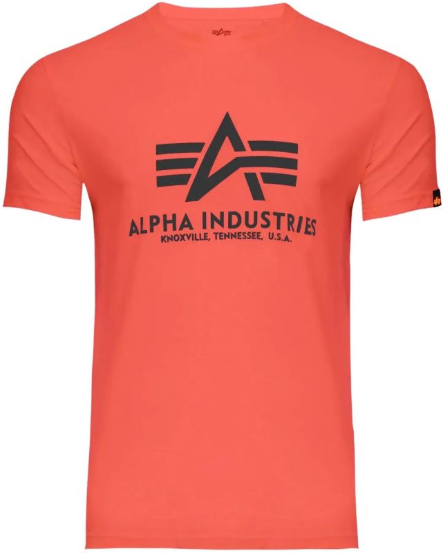 ALPHA INDUSTRIES Tričko BASIC - radiant red (100501/711)