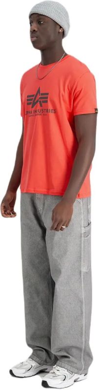ALPHA INDUSTRIES Tričko BASIC - radiant red (100501/711)