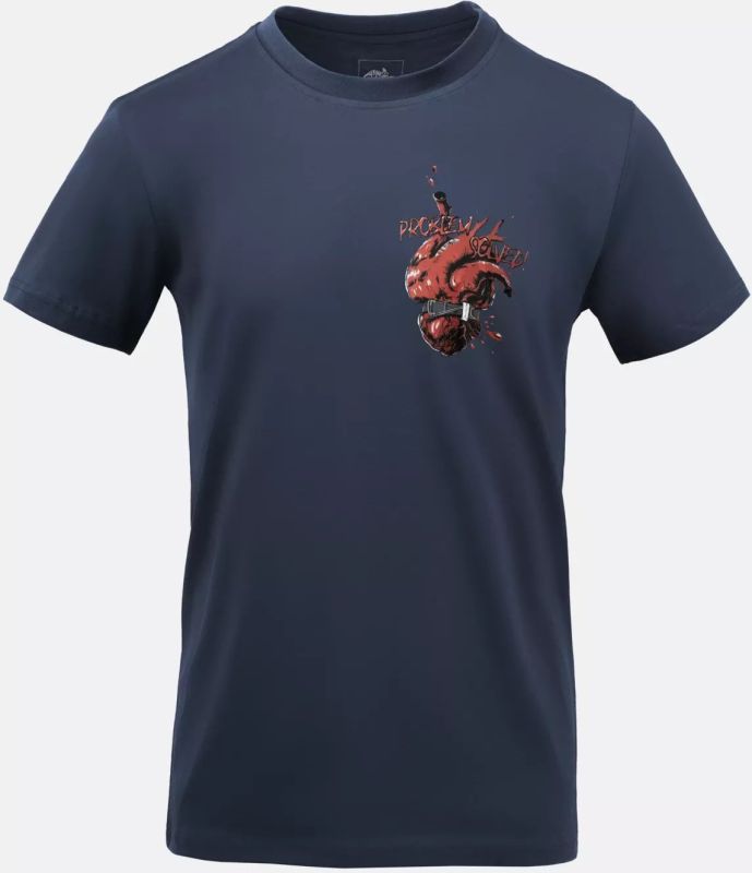 HELIKON Tričko Problem solved! - navy blue (TS-PSD-CO-37)