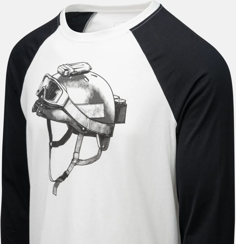 HELIKON Tričko dlhý rukáv Delta Helmet - white (TS-DHT-CO-20)