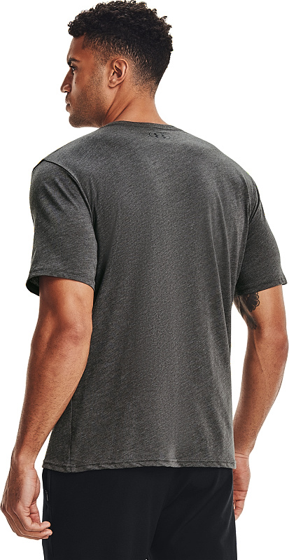 UNDER ARMOUR Tričko Sportstyle Left Chest Ss - šedé (1326799-019)