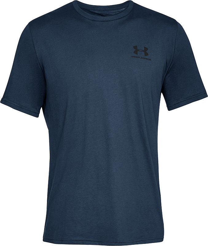 UNDER ARMOUR Tričko Sportstyle Lc Ss - navy (1326799-408)