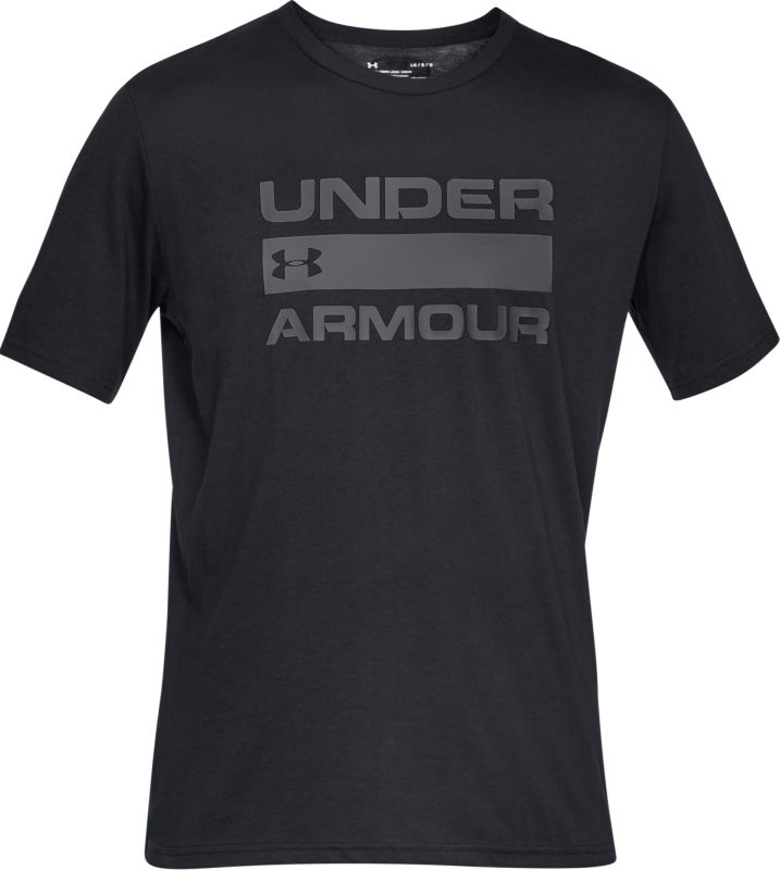 UNDER ARMOUR Tričko Team Issue Wordmark Ss - čierne (1329582-001)