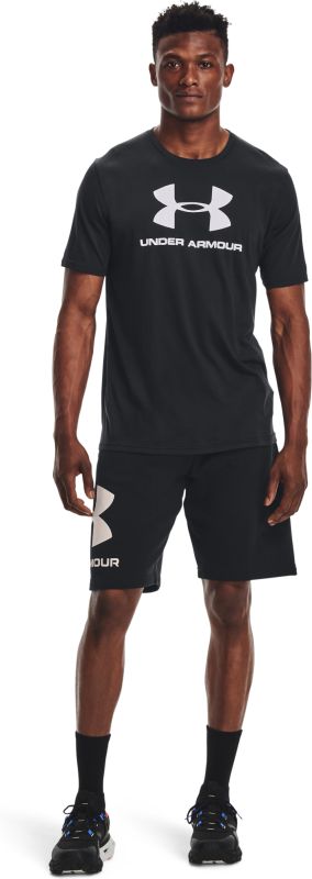 UNDER ARMOUR Tričko Sportstyle Logo Ss - čierne (1329590-001)