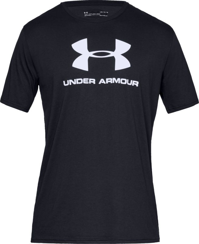 UNDER ARMOUR Tričko Sportstyle Logo Ss - čierne (1329590-001)