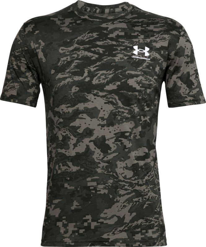 UNDER ARMOUR Tričko ABC Camo SS - zelené (1357727-310)