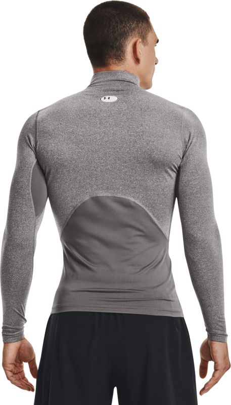 UNDER ARMOUR Tričko s dlhým rukávom CG Armour Comp Mock - šedé (1366072-020)