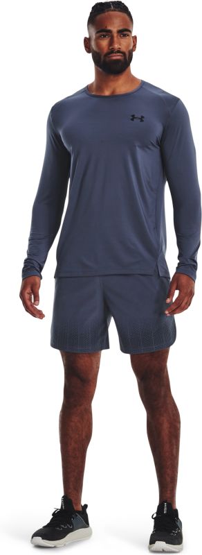 UNDER ARMOUR Tričko s dlhým rukávom Armourprint LS - šedé (1376787-044)