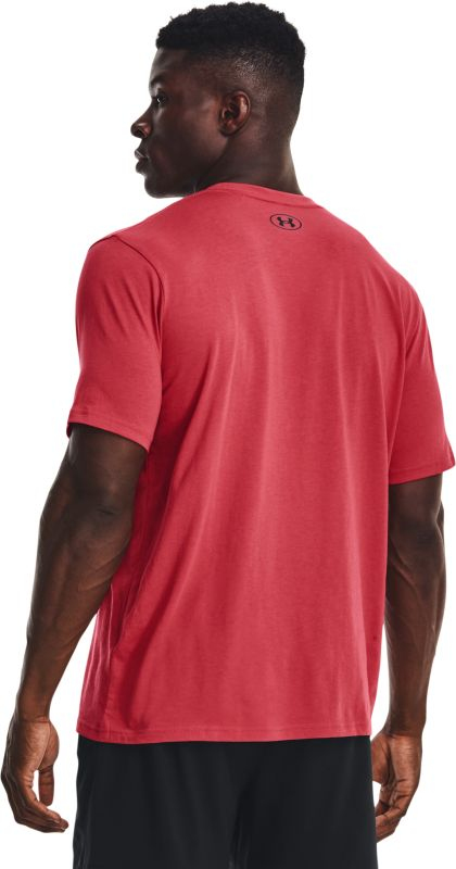 UNDER ARMOUR Tričko Sportstyle Logo Ss - červené (1329590-638)