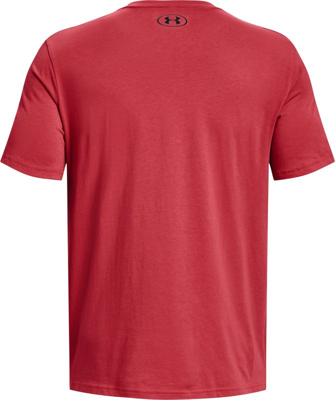 UNDER ARMOUR Tričko Sportstyle Logo Ss - červené (1329590-638)