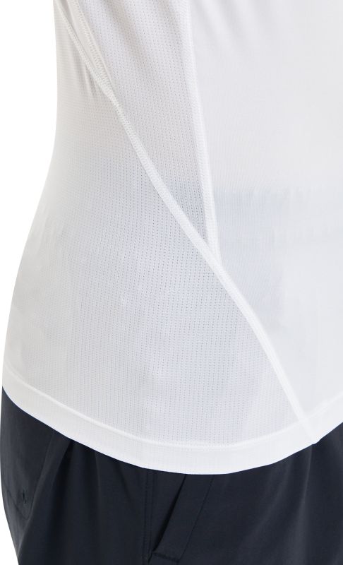 UNDER ARMOUR Tričko s dlhým rukávom HeatGear - white / black (1361524-100)