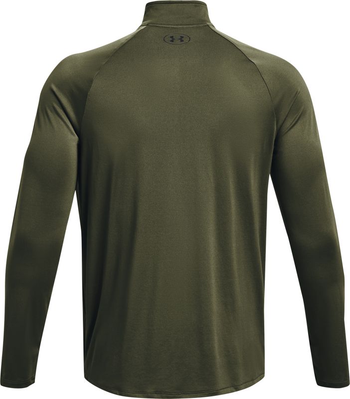 UNDER ARMOUR Tričko s dlhým rukávom Tech 1/2 Zip - marine OD green / black (1328495-392)