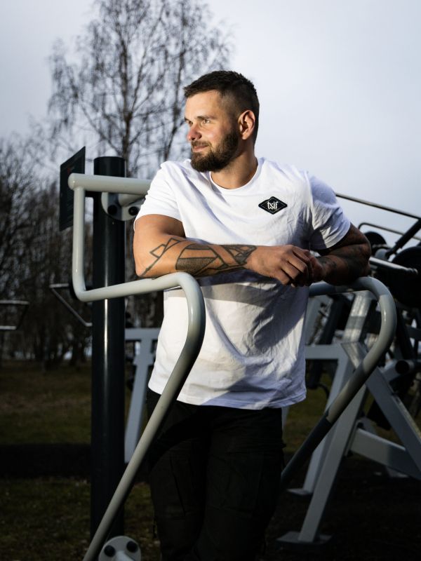 FALCONCLAW Tričko TSIF - white