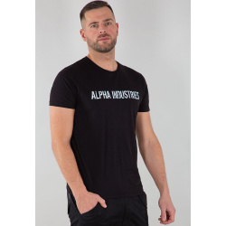 ALPHA INDUSTRIES Tričko RBF Moto T - čierne (116512/03)