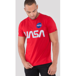 ALPHA INDUSTRIES Tričko NASA Reflective T - speed red (178501/328)