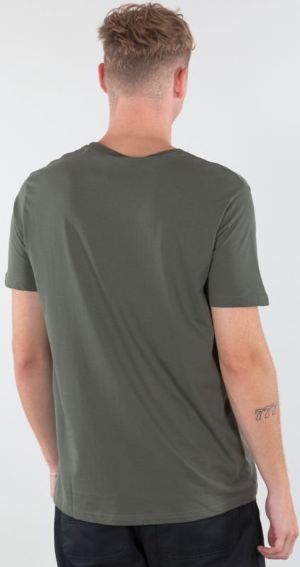 ALPHA INDUSTRIES Tričko Label T - dark olive (118502/142)