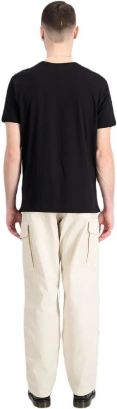 ALPHA INDUSTRIES Tričko BASIC Carbon - black/silver (100501CB/423)