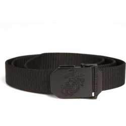 MILTEC Opasok USMC, kovová spona 30mm - čierny (13114002)